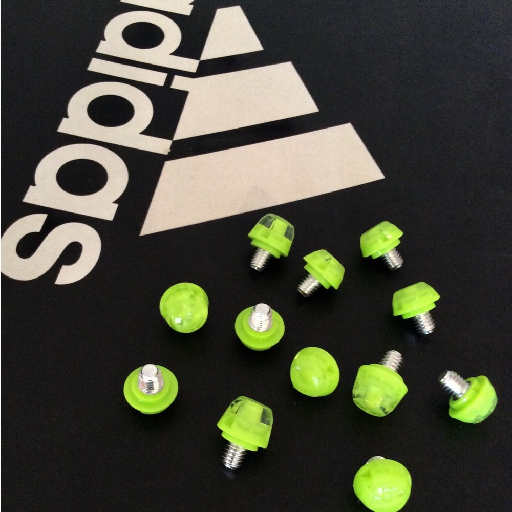 New set (12) Adidas tpu plastic turf/AG/FG soccer studs SG replacement cleats